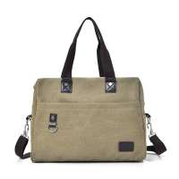 Laptop Messenger Bags Shoulder Bag Canvas Satchel Crossbody Bags Briefcase Office Bag Large Computer Bag for Work College School