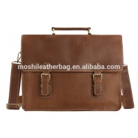 Top Quality Genuine Leather Laptop Bag for Men