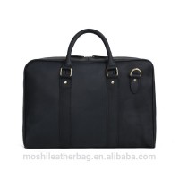 15' Inch Genuine Full Grain Leather Laptop Bag Handbag for Men